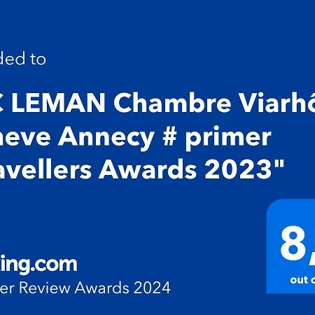 # Prix "Travellers Awards 2023 Et 2024" Lac Leman Velos Viarhona Geneve Annecy Valleiry Esterno foto
